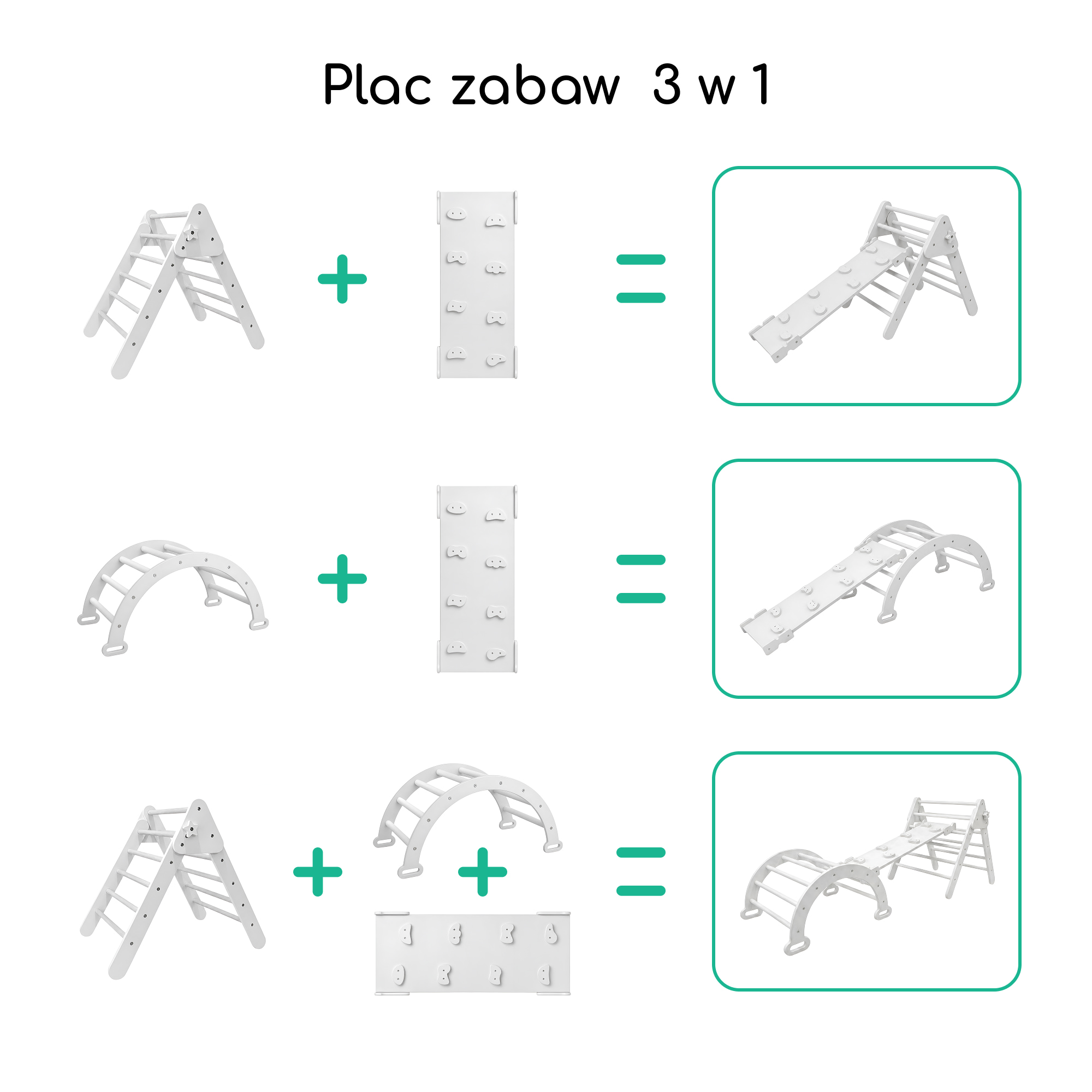Lama 3 az 1-ben otthoni játszótér - Image 15