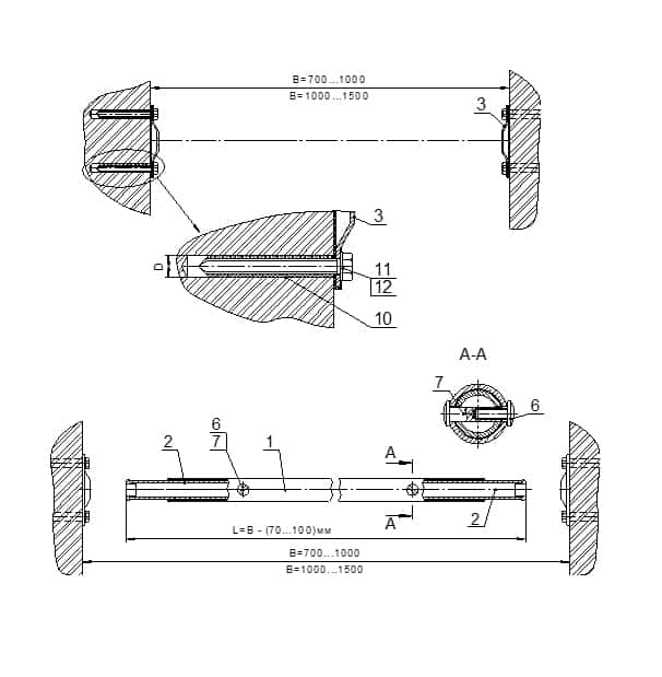 Ajtókeretbe szerelhető húzódzkodórúd 100–150 cm - Image 6