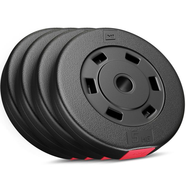 Kompozit súlytárcsa készlet 4×5 kg