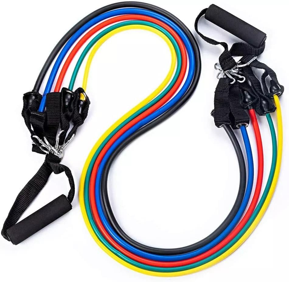 X-Sport Max fitnesz szalag és gumikötél készlet (11 db-os) - Image 5