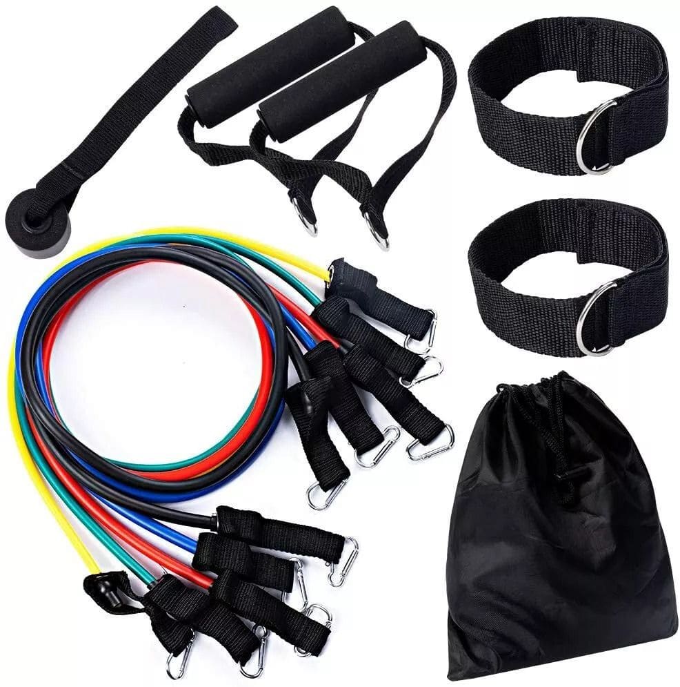X-Sport Max fitnesz szalag és gumikötél készlet (11 db-os) - Image 11