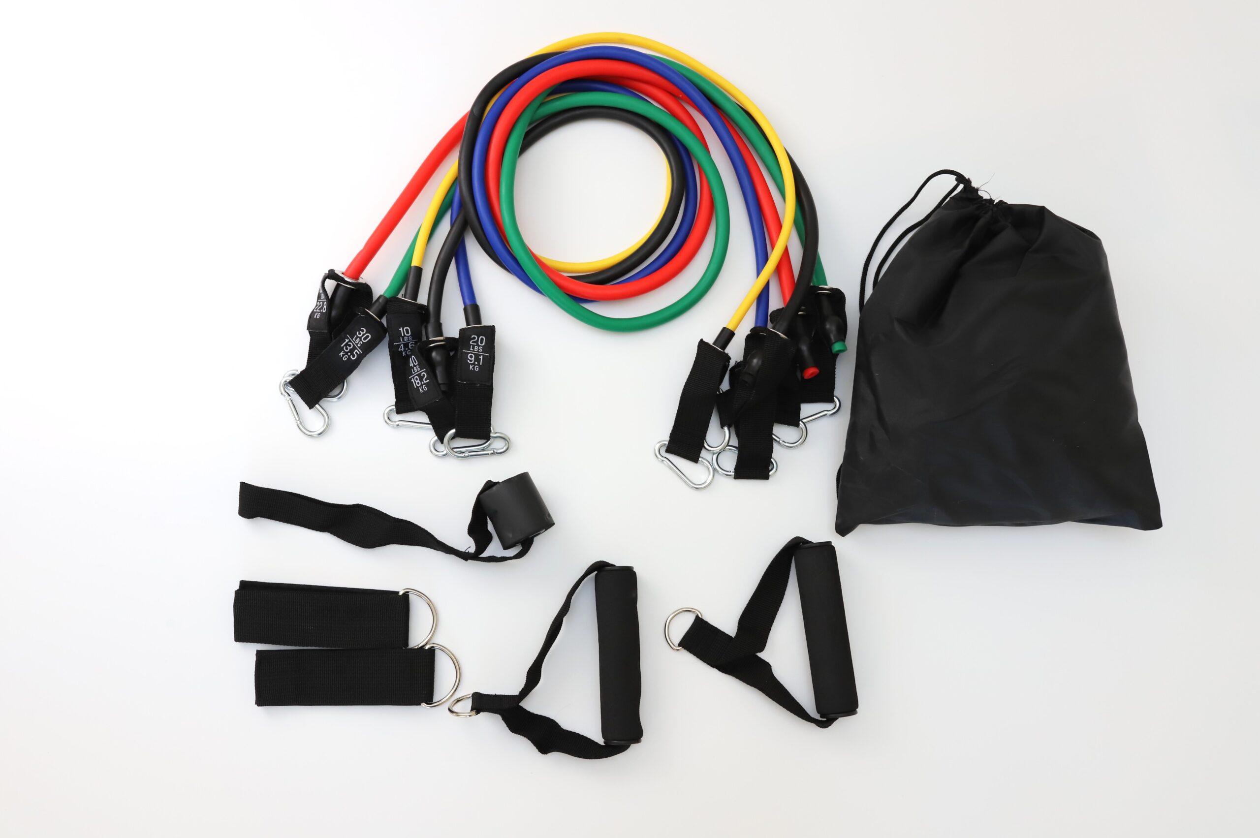 X-Sport Max fitnesz szalag és gumikötél készlet (11 db-os) - Image 10