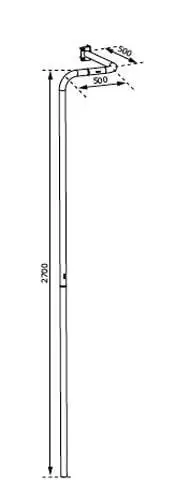 Kerti tűzoltótömlő 270 cm - Image 4