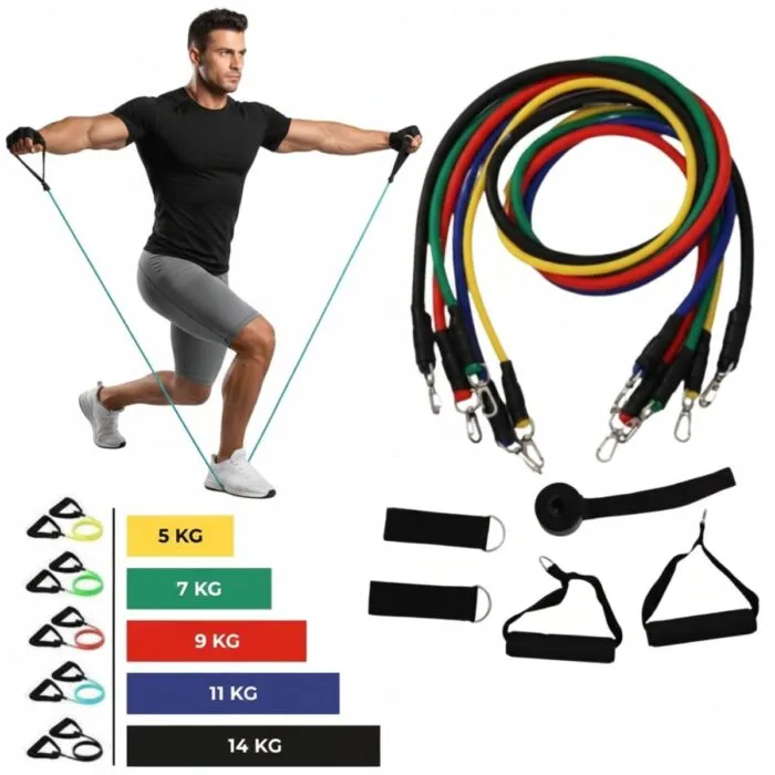 X-Sport Plus gumikötél készlet (11 db-os)