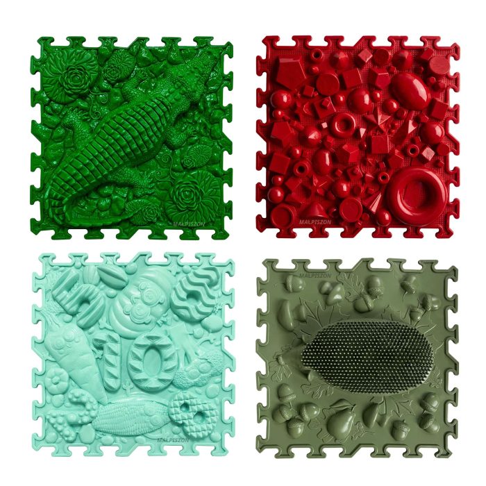Szenzoros szőnyeg Wonderwold 36 db 25×25 cm - Image 3