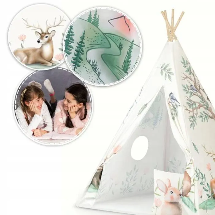 Alternative view of Poliészter tipi sátor Króliczek