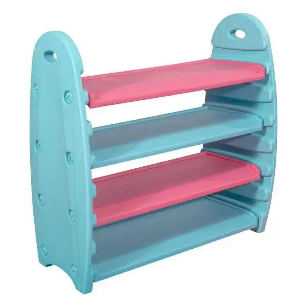 Műanyag játéktároló polc